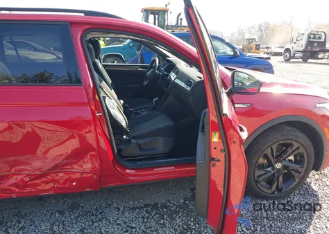 2024 Volkswagen Tiguan 2.0T Se R-Line Black из США, поврежденный, VIN 3VV8B7AX3RM228765